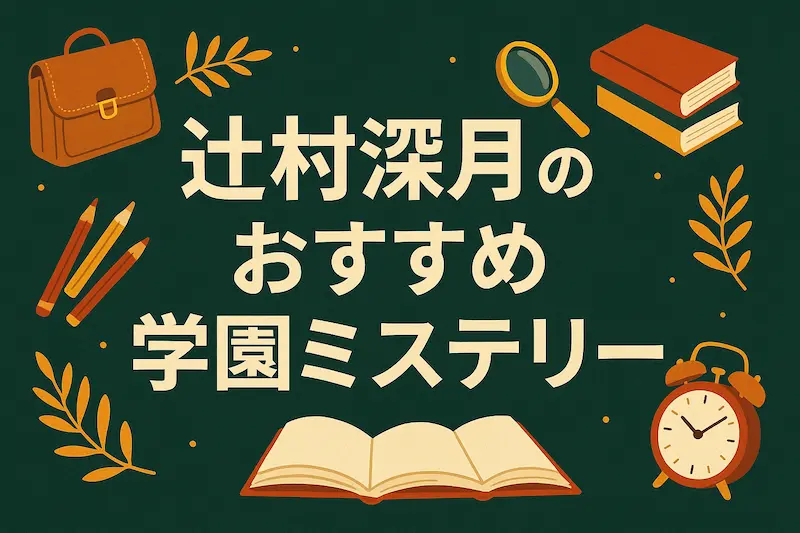 辻村深月のおすすめ学園ミステリー